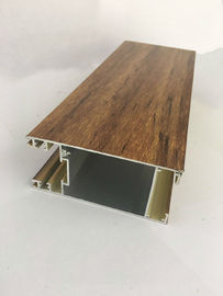 Third - Dimension Wood Finish Aluminium Profiles Solid Substantial