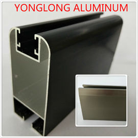 6061 / 6063 T3 - T8 Anodized Aluminum Profiles , Aluminum Window Screen Frame