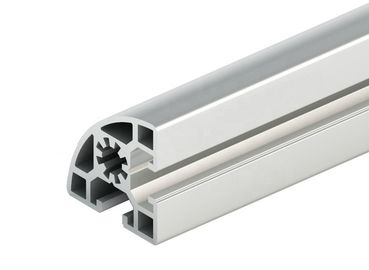 4545R Anodized Aluminium Industrial Profile , T Slot Industrial Light Box Aluminum Extruded Profile