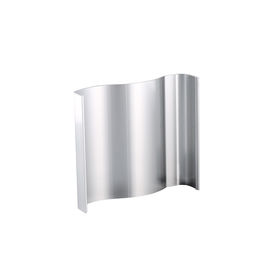 Cnc Machined Silver Bright 6063 Polished Aluminium Profile