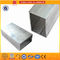 White Anodized Machined Aluminium Profiles For Construction Material High Structural Stability