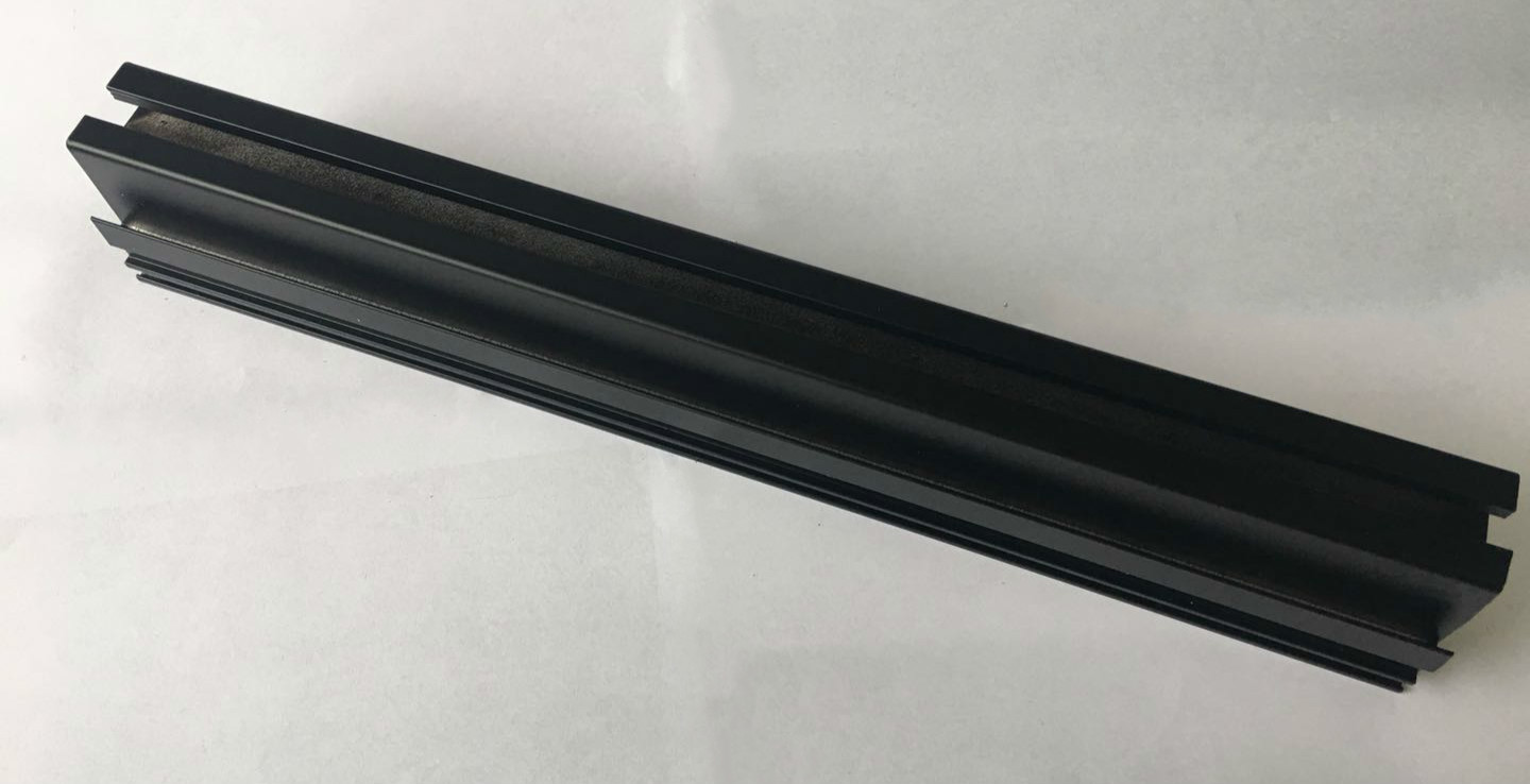 Oxidizing Matt Black Anodized Aluminum Profiles High - Temperature Resistance Oxidizing Matt Black Anodized Aluminum Profiles High - Temperature Resistance