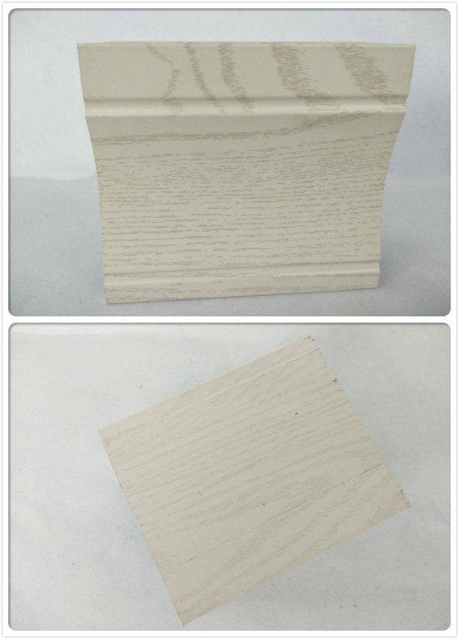 Customized Rectangle Wood Finish Aluminium Profile For Door Corrosion Resistance