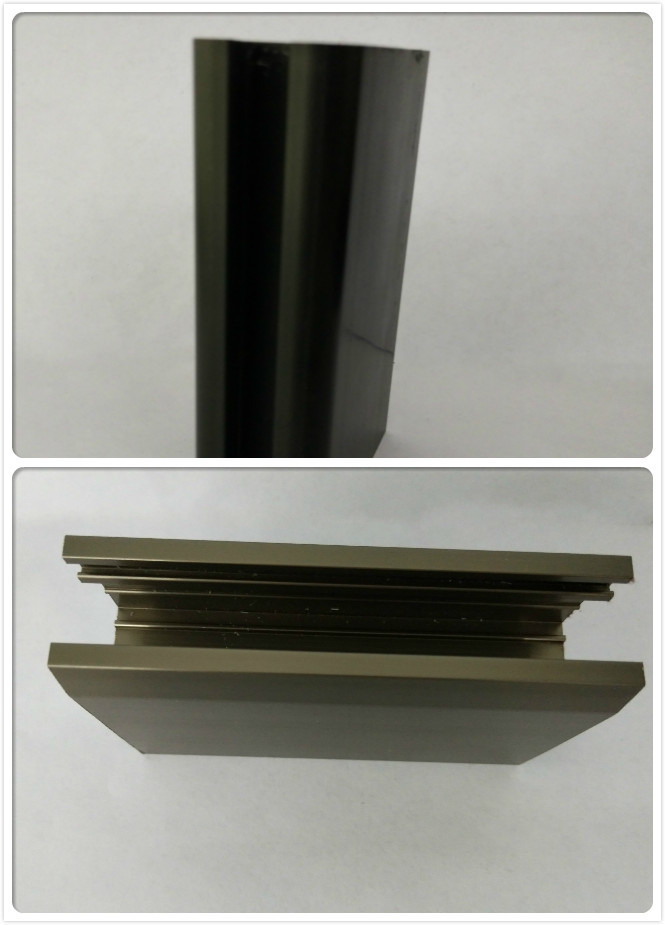 6061 / 6063 T3 - T8 Anodized Aluminum Profiles , Aluminum Window Screen Frame