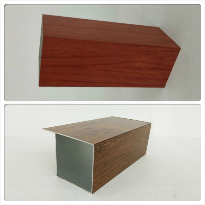 High Transparency Aluminium Furniture Profiles For Wardrobe , 1.2 / 1.4 Thinckness