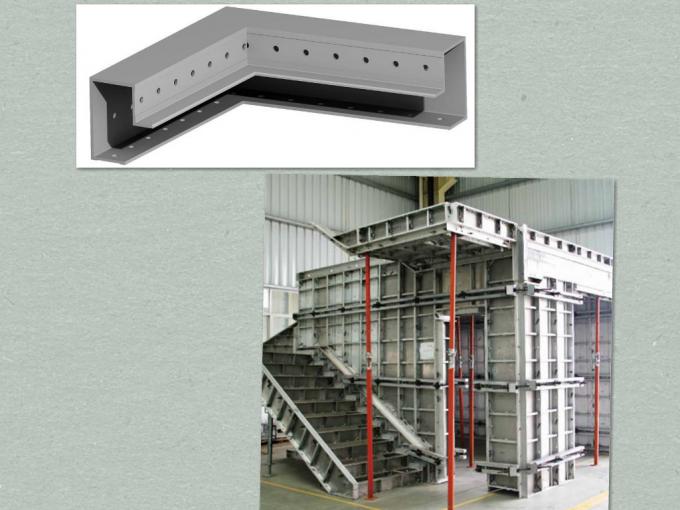 T5 Aluminium Template , Industrial Silver Anodized Aluminum Extrusions