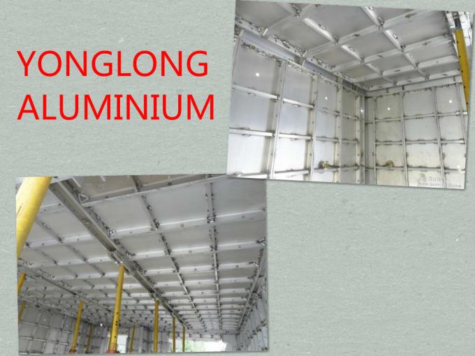 High Precise Aluminum Template Frame Covers , Industrial Aluminium Extrusion Profiles