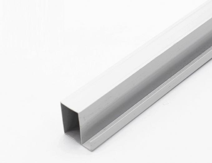 Anodized Aluminum Sliding Door Extrusion Profile , 6000 Series ...