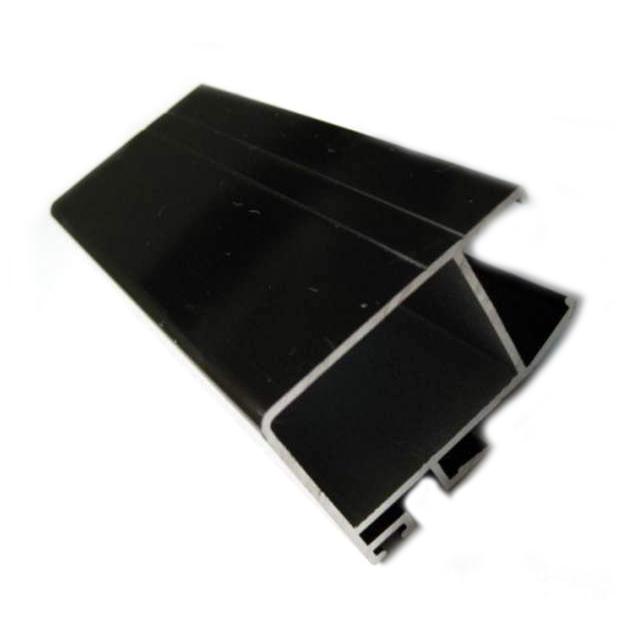OEM 0.8mm Black Anodized Aluminum Door Profiles 0