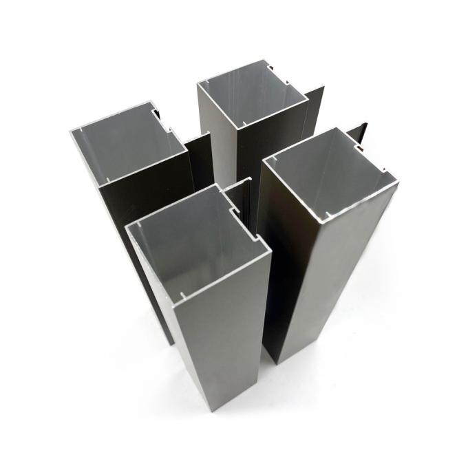 6063 T5 Powder Coating Profiles Windows Aluminium Extrusion 240*240mm