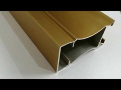 Golden Brush Aluminium Profile Door Profile Extruded Aluminum For Kitchen