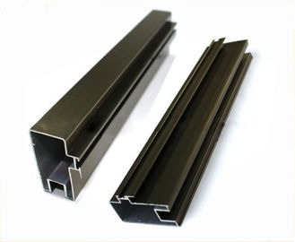 OEM / ODM Wardrobe Aluminium Profile Sliding Wardrobe Doors With Surface Treatment