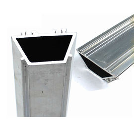 Square Aluminum Heatsink Extrusion / Window Frame Parts Good Water Tightness