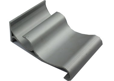 OEM Machined Aluminium Profiles Grey Anodized Custom Machined Parts