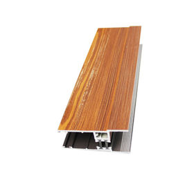 Highly Glossy Aluminum Extrusion Window Frame Rectangle For Sliding Window