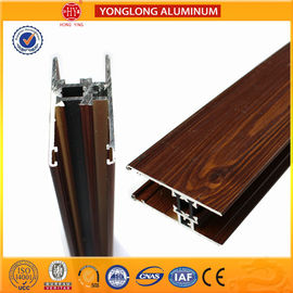 Aced Resistant Wood Finish Aluminium Profiles / Aluminium Machined Parts