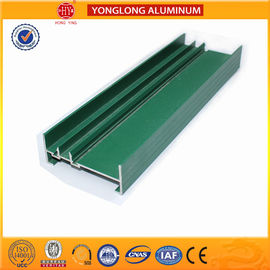 Color Diversity Powder Coated Aluminium Extrusions Surface Smooth