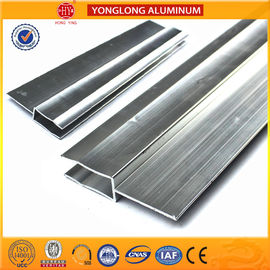 Silver / Champagne Anodized Aluminum Extrusion Profiles For Industrial