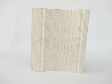 Wood Grain Aluminum window Profile Alkali Resisitant Lightweight