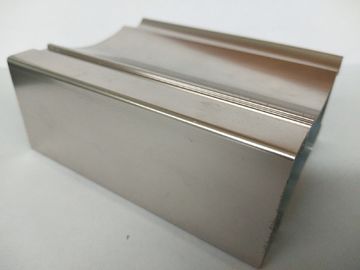 6063 6061 Construction Aluminum Profile with Mirror Gloss Effect Wear Resistance