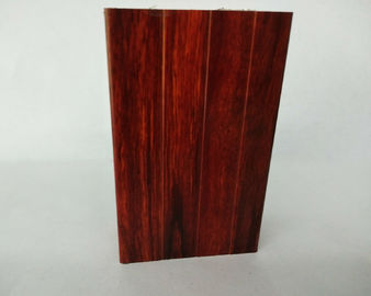 Stereoscopic Aluminium Door Profiles Wood Finished Environmental Protection