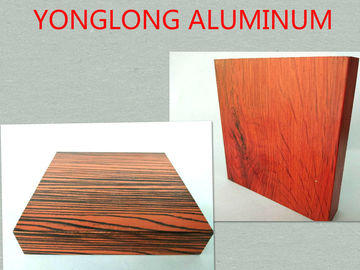 6063 T5 Wood Finish Aluminium Profiles High Durability / Aluminum Extrusion Window Frame