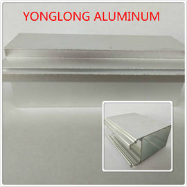 Silver Color Polished Aluminium Alloy Profiles T5 For Window / Door Materials