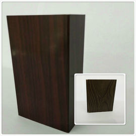 6061 / 6063 T3 - T8 Aluminium Door Profiles With Wood Finish / Aluminium Extrusion Profiles