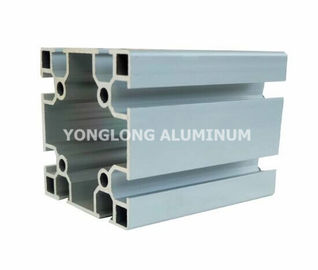 White Anodized Machined Aluminium Profiles With Length Customized ISO 9001 Approved