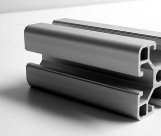 Customized Standard Aluminium Extrusion Profiles Heat Treatable For Stand Display
