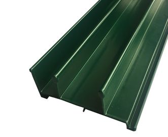 Alloy 6000 Series Color Powder Coated Aluminium Extrusions With Smooth Surface