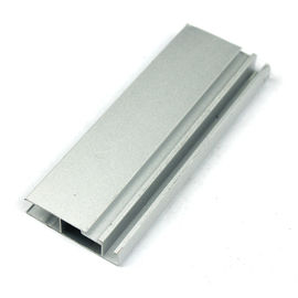 Extrusion Frame Silver Anodized 6063 Aluminum Window Profiles