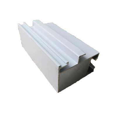 Multi White Powder Coated Aluminium Extrusions For Building Materials