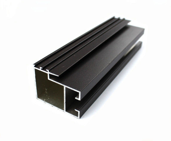 T3 - T8 Aluminum Window Profiles 6063 6060 6005 6005A With Natural Oxidation Treatment