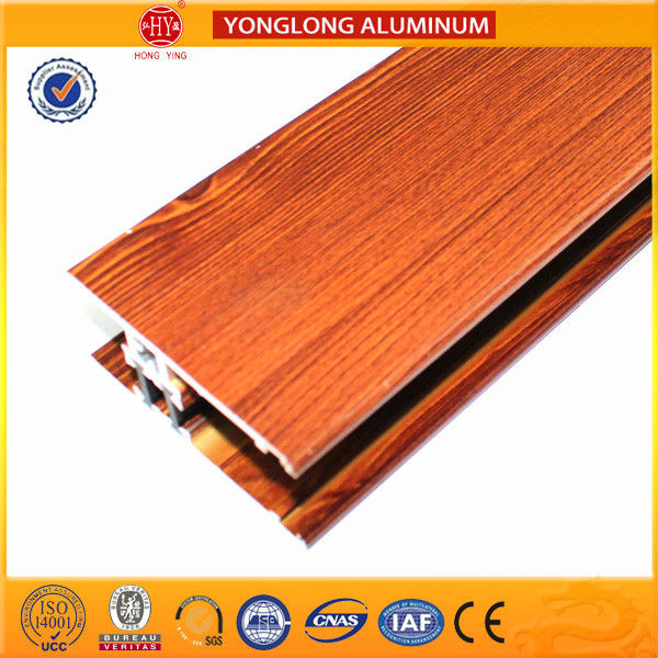 Insulation Wood Finish Aluminium Profiles For Medical Equipment OEM