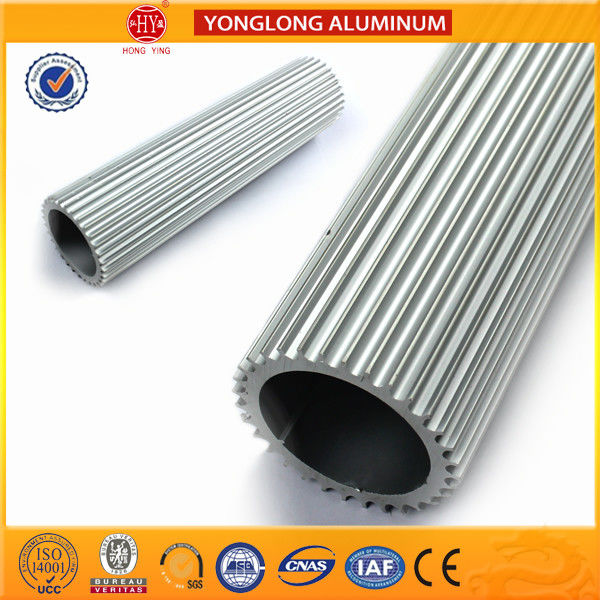 Rectangle Aluminum Window Profiles Sound Insulation High Structural Stability