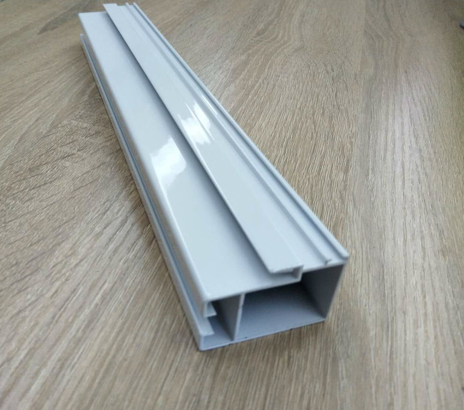 High Hardness Powder Coated Aluminium Extrusions For Doors / Windows Corrosion Resistance