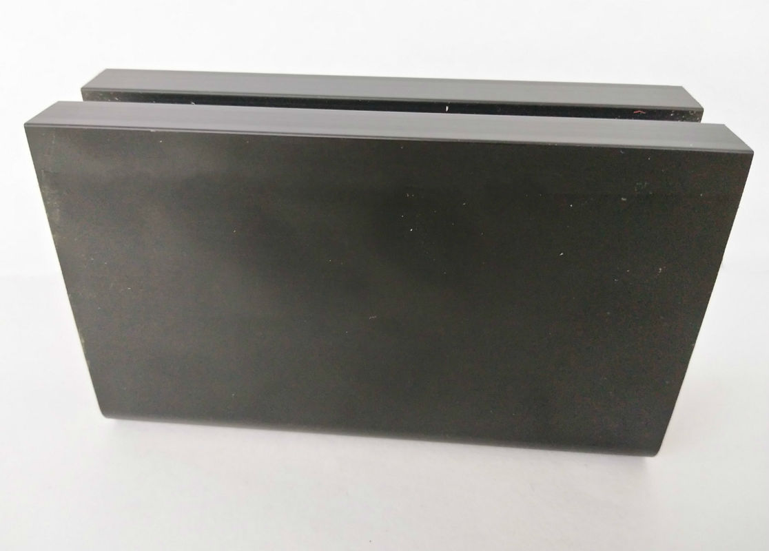 Oxidizing Grit Black Anodized Extruded Aluminum Channel With Customized Shape