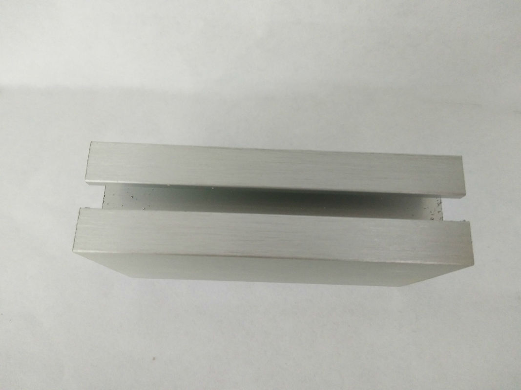 Silver Anodized Aluminum Extrusions For Decoration / Transportation