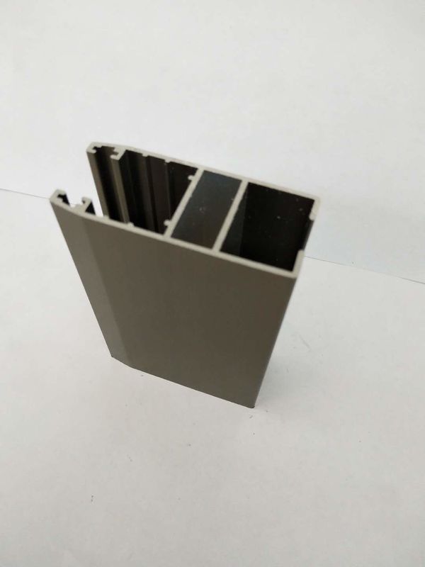 Electrolytic Coated Aluminum Alloy Profiles Bronze Flat Or Matte Customized