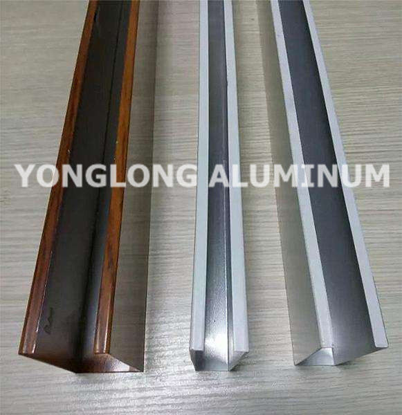 Mechanical Strength Aluminum Curtain Wall Profile Extrusions Rectangle Shape