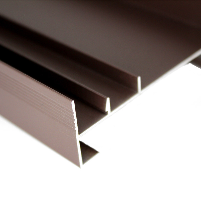 6000 Series Powder Coated Aluminium Extrusions Profile For Fabricing Roller Shutter Door