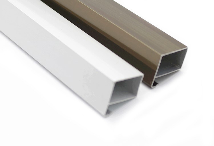 Anodized Aluminum Sliding Door Extrusion Profile , 6000 Series ...