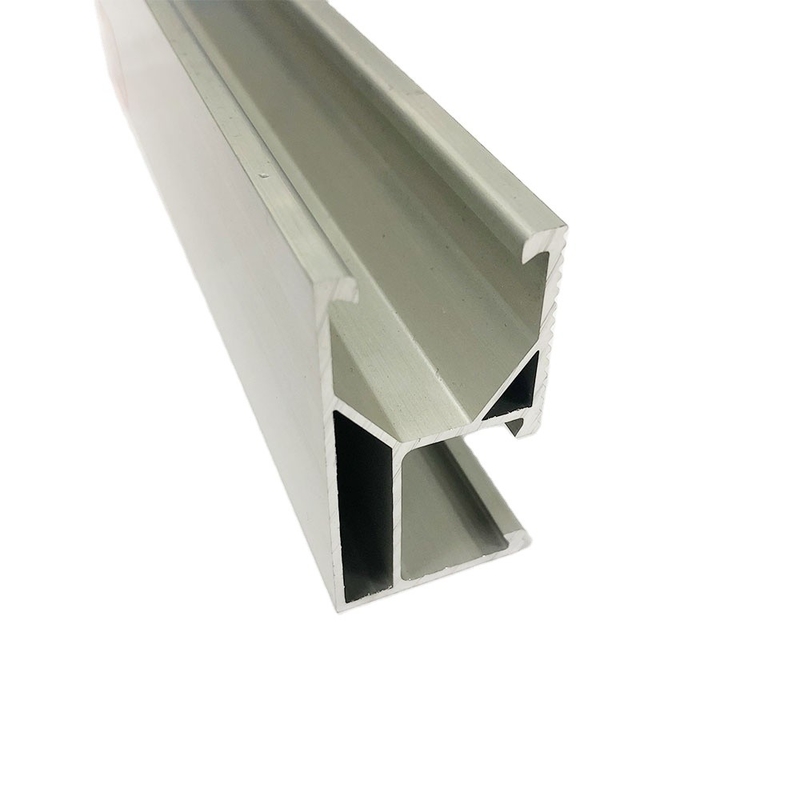 Solar Mounting Structure Aluminium Roofing Sheet Aluminum Rail Strong Hardness