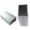 Multifunctional Anodized Aluminum Profiles rectangle Gray color for Industry