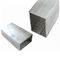 Multifunctional Anodized Aluminum Profiles rectangle Gray color for Industry