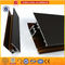 T5/ T6 Industrial Aluminium Profiles Rich Wood Pattern UV Protection