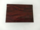 Square Reddish Brown Wood Finish Aluminium Profiles With Strong Stability
