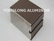 High Hardness Curtain Wall Aluminum Profiles Light Easy Processing / Installation