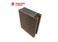 Building Materials Wood Grain 6063 T5 Aluminium Windows Profile I Beam